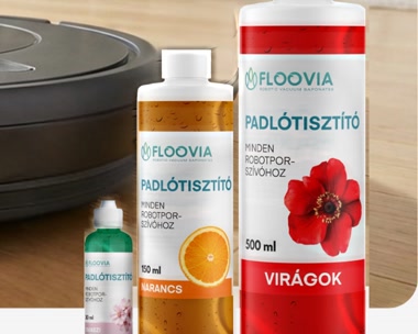 Floovia tisztítószeres flakonok