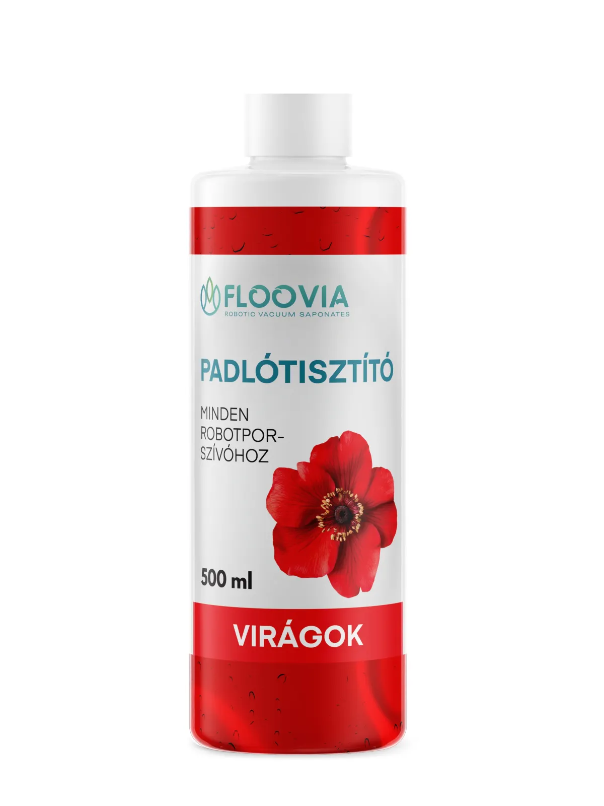 Floovia felmosó folyadék robotporszívóhoz, virágos illat — kép 2