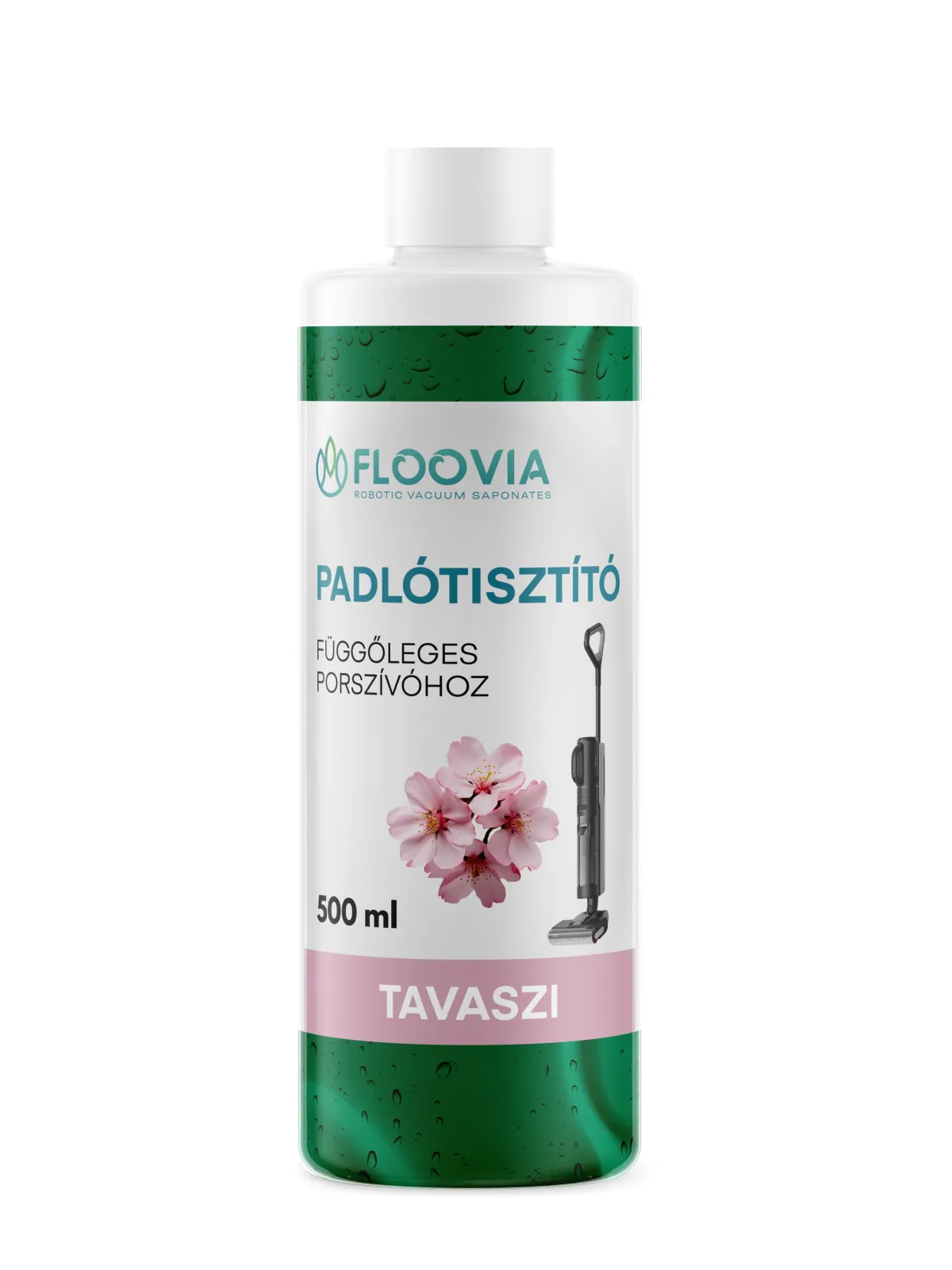 Floovia felmosó folyadék álló porszívóhoz, tavaszi illat — kép 2