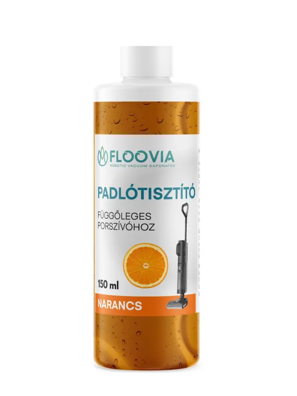 Floovia felmosó folyadék álló porszívóhoz, narancs illat