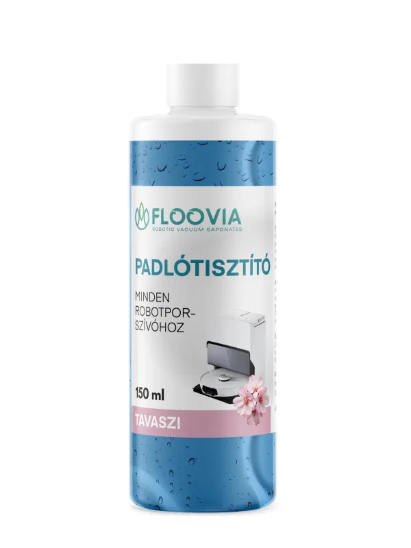 Floovia felmosó folyadék robotporszívóhoz öntisztító állomással, tavaszi illat