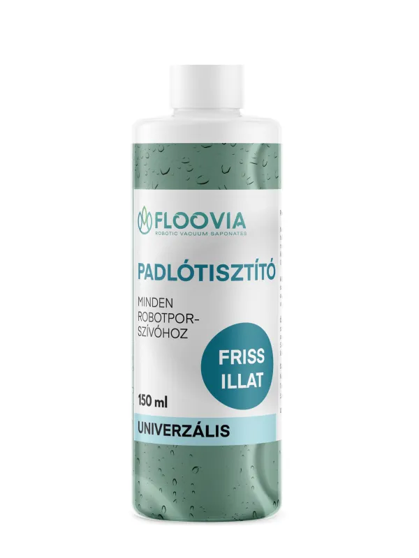 Floovia felmosó folyadék robotporszívóhoz, univerzális friss illat