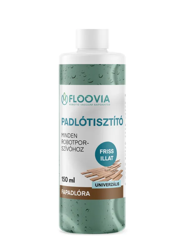 Floovia felmosó folyadék robotporszívóhoz, fa padlókra