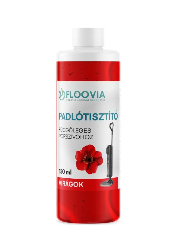 Floovia felmosó folyadék álló porszívóhoz, virágos illat