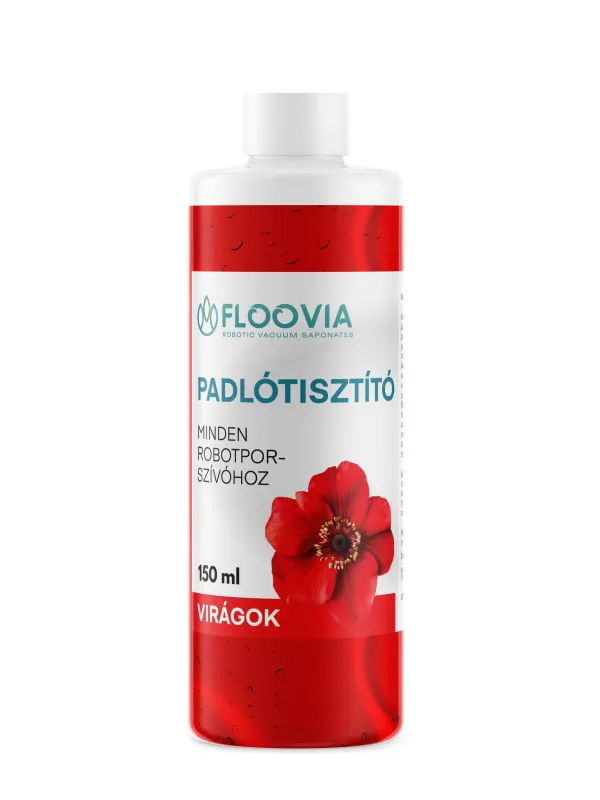 Floovia felmosó folyadék robotporszívóhoz, virágos illat